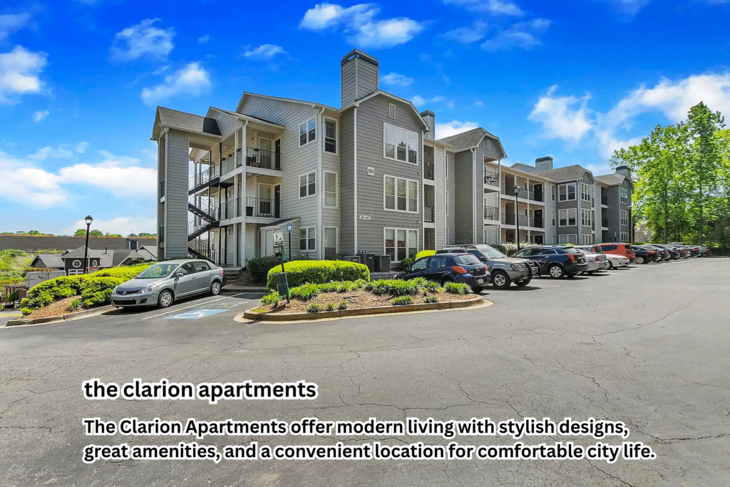 The Clarion Apartments Discover Ultimate Comfort and Luxury in Decatur